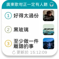 廣東歌咁正一定有人聽